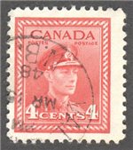 Canada Scott 254 Used F